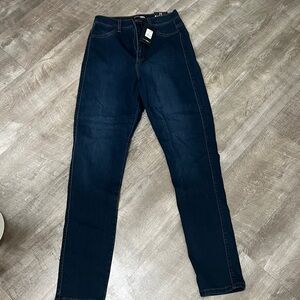 Fashion Nova Deep Indigo Jeans